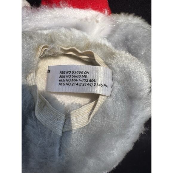 House Of Loyd Mouse Christmas Nostalgia Plush Toy Door Knob Decor Santa Hat - Picture 6 of 7